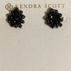Kendra Scott Prototype studs in GM & Black Drusy